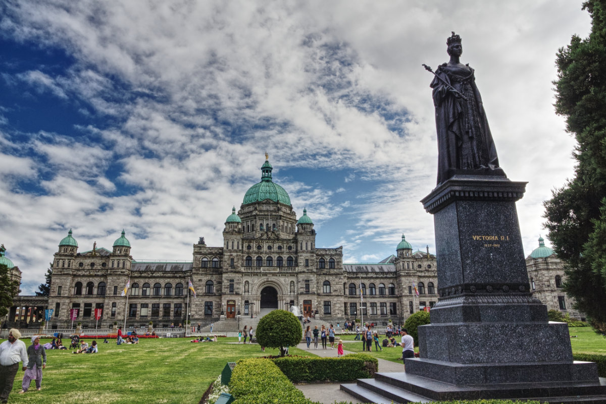 Victoria, Kolumbia Brytyjska, Kanada Budynek Parlamentu Kolumbii Brytyjskiej, Victoria, Kolumbia Brytyjska, Kanada