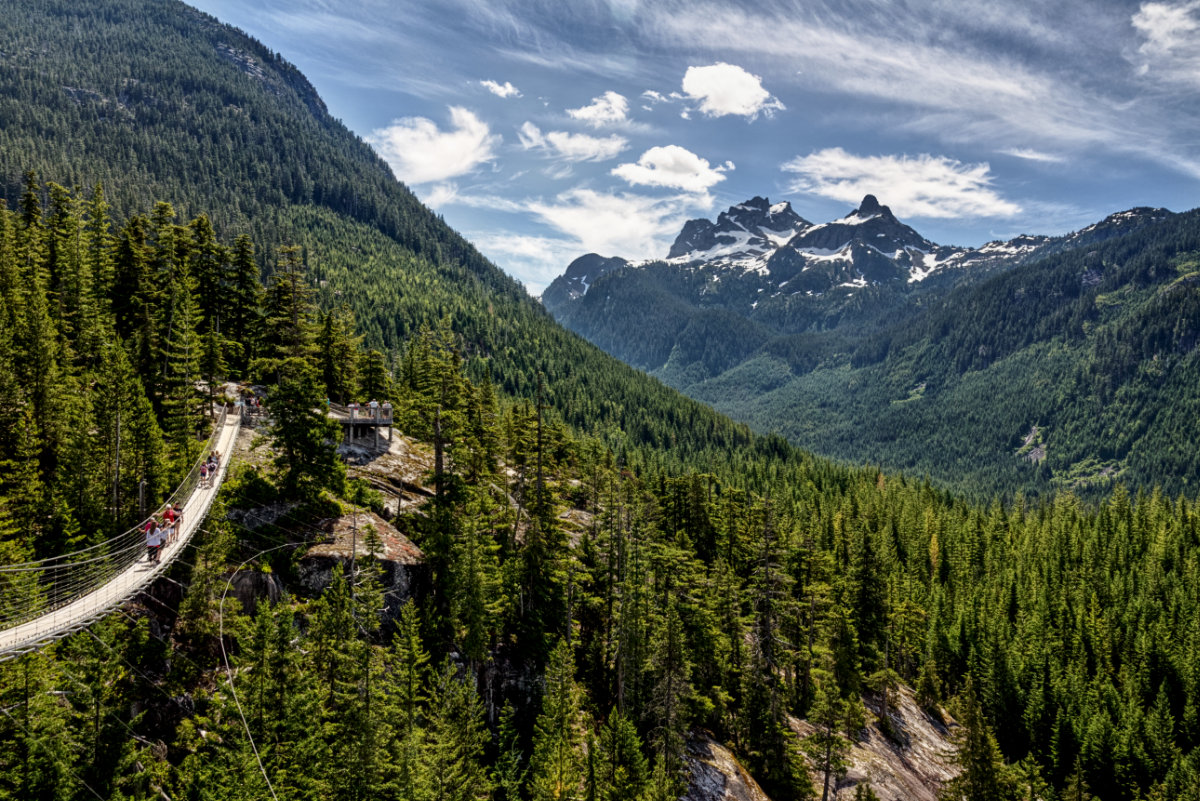 Sea-To-Sky Gondola, Kolumbia Brytyjska, Kanada Sea-To-Sky Gondola, Kolumbia Brytyjska, Kanada