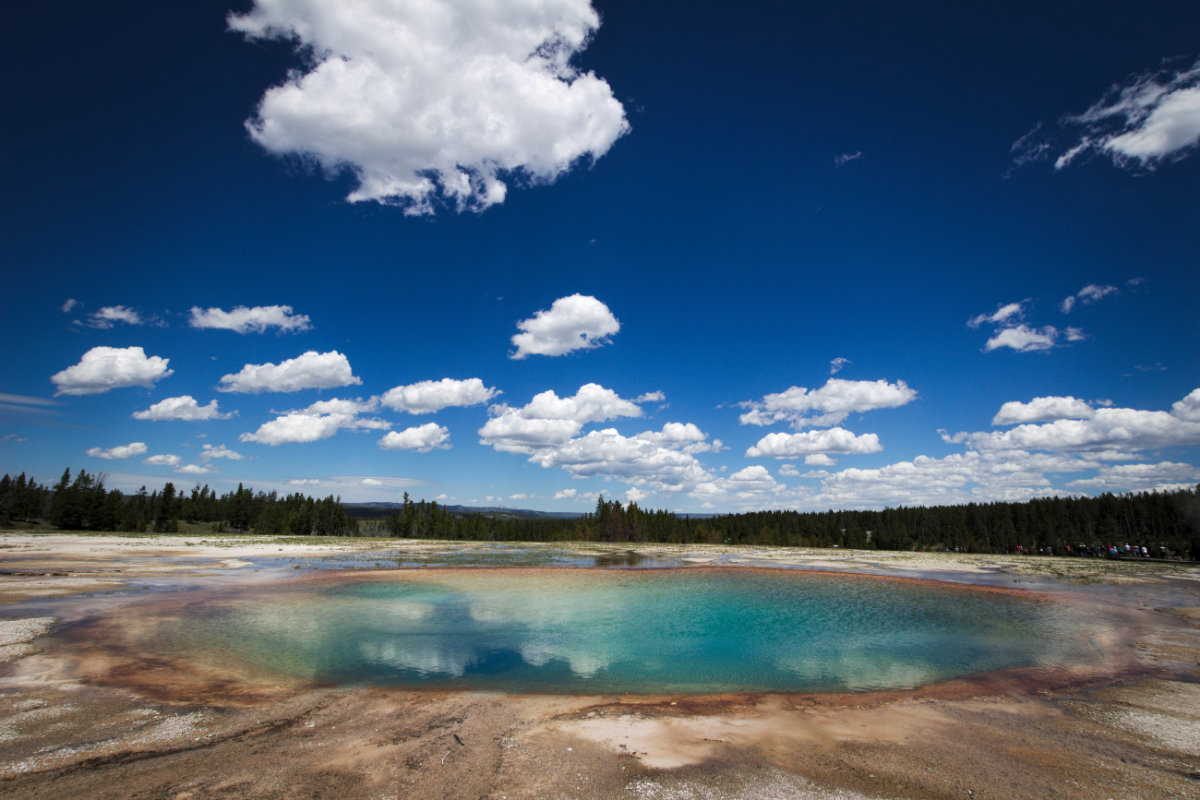 Park Narodowy Yellowstone, Wyoming, Stany Zjednoczone Park Narodowy Yellowstone, Wyoming, Stany Zjednoczone